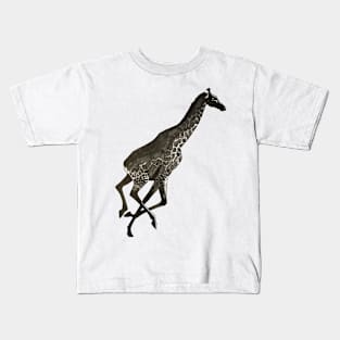 INKTOBER Giraffe Kids T-Shirt